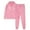 Pink, variant on Wancir Sweatsuits Set Womens 2 Piece Sweatshirt & Sweatpants Casual Long Sleeve Solid Color Hoodie with Pocket Long Pants