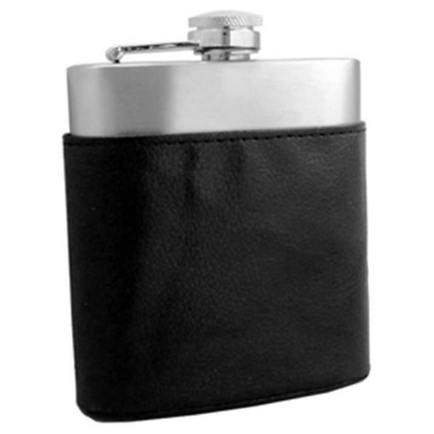 Visol VAC116 Holder Black Leather Hip Flask Pouch