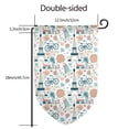 thumbnail image 2 of Zufioo Eiffel Tower Print Garden Decoration Flags, Sun-resistant and Wrinkle-resistant Flags, Balcony, Terrace, Garden Decorations, Home Decorations-One Size, 2 of 5