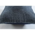 thumbnail image 3 of Emma Collection Decorative 20-inch Faux Fur Throw Pillow Blue, 3 of 5
