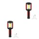 thumbnail image 2 of Soidarity Luz de trabajo, equipos de Camping, lámpara de inspección de PC, luces brillantes magnéticas, linterna de reparación, 3 modos, Rojo 2piezas, 2 of 6