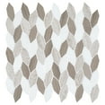 thumbnail image 3 of Channing Elongated Hex 1" x 2.5" Marble Honeycomb Mosaic Wall & Floor Tile, 3 of 7