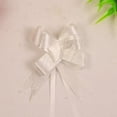 thumbnail image 1 of Caja de dulces para suministros de boda, 200 piezas, caja de regalo, decoración, flor, borde dorado, rosa, lazo de mano, trompeta, 15 mm, 1 of 5