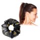 thumbnail image 2 of Mujeres Daisy Hair Rope Tie Korean Mesh Scrunchies Organza Hair Band (Negro) Likrtyny Para estrenar, 2 of 7