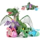 thumbnail image 1 of Animal de peluche Morismos Giant Dragon con bebés dragones en su interior, 1 of 7