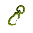 thumbnail image 2 of Mosquetón giratorio de alta resistencia, mosquetón con Clip de bloqueo, mosquetón de aluminio giratorio de 360  degree para correa de perro, herramientas , VERDE shamjiam  Mosquetón giratorio, 2 of 9