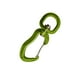 thumbnail image 2 of Mosquetón giratorio de alta resistencia, mosquetón con Clip de bloqueo, mosquetón de aluminio giratorio de 360  degree para correa de perro, herramientas , VERDE Baoblaze  Mosquetón giratorio, 2 of 8