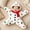Green-e, variant on Baby Christmas Jumpsuit Fleece Hooded Star Shape Bodysuit Romper Zipper Warm Winter Outfit Snowman Reindeer Costumđť–ľ for Infant Newborn Holiday