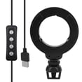 thumbnail image 4 of Luz de Anillo Led Dimmable, Luz de Selfie Light USB de Brillo de Carga de PlásTiCo Ajustable Para Transmisión en Vivo para Educación en Línea para la enseñanza para la, 4 of 7