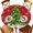 Green Red, variant on Round Fitted Tablecloths with Elastic Edge Christmas Tree on Vintage Wood Board Waterproof Table Cover for Kitchen Dining Party Decor,36" - 44"