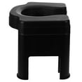 thumbnail image 1 of Mobutofu Toilet Step Stool Non-Slip Bathroom Stool Comfortable Feet Support Black 1Pcs, 1 of 8