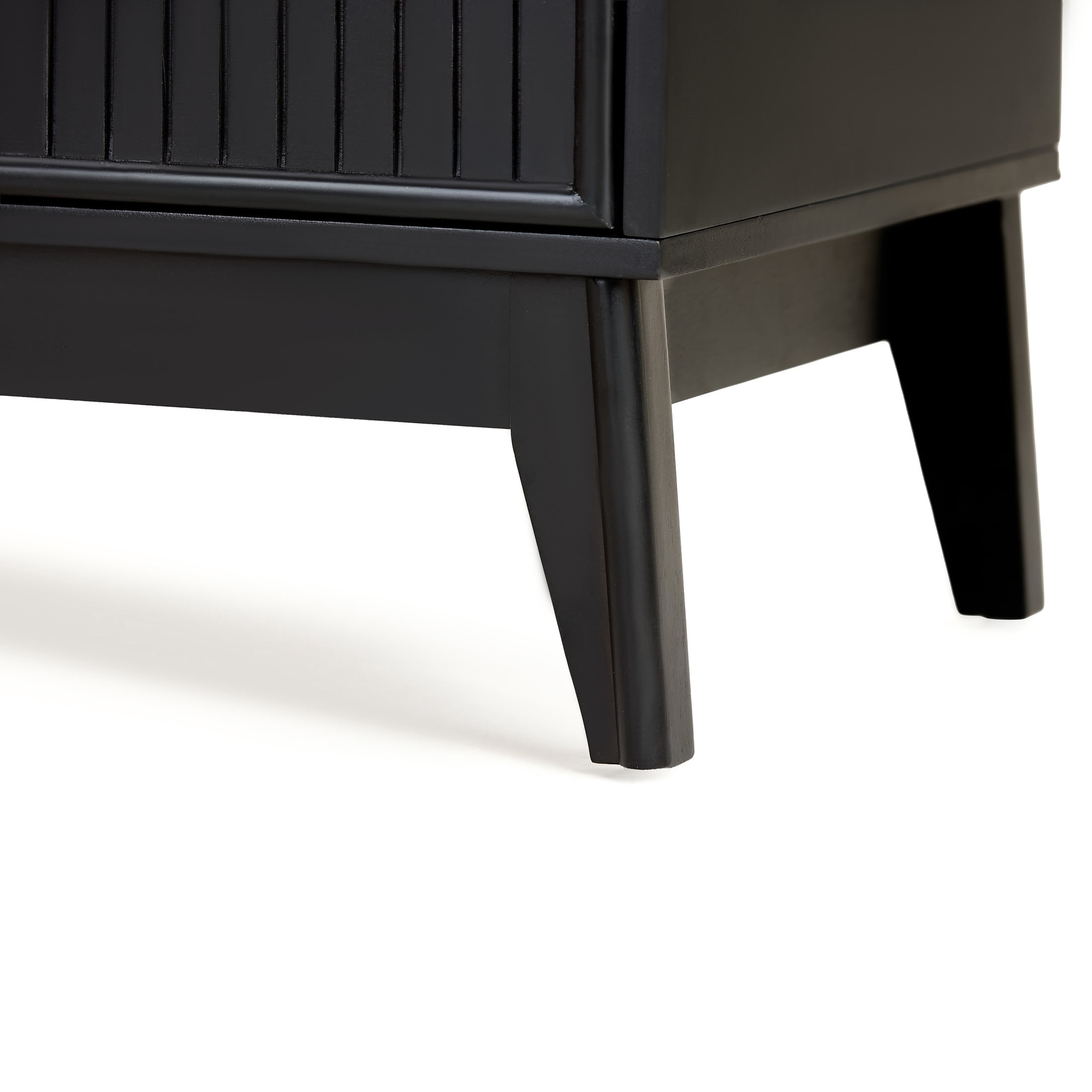 Christopher Knight Home 60" Modern Sideboard Buffet Cabinet with 6 Drawers & Adjustable Shelf, Black