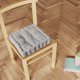 thumbnail image 4 of Cojín de piso de pana de grano de maíz | Almohada de asiento de tatami hecha a mano engrosada | Alfombra de silla multiusos | Forma de Tetragon | Acolchado de perlas | Soporte suave y duradero | 1, 4 of 6