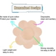 thumbnail image 2 of 40 Pairs Nipple Covers Disposable Nipple Pasties Breast Petals Self-adhesive Nipple Stickers, 2 of 4
