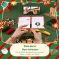 thumbnail image 5 of Christmas Crochet Kits for Beginners, Complete Wreath Craft Decor DIY Crochet Kit Craft Knitting Kit with Crochet Hooks Yarns Step-by-Step Video Tutorials DIY Gift Deco for Adults Kids, 5 of 6