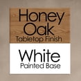 thumbnail image 4 of Lavish Home Small Side Table - Slim Nightstand with Drawer and Shelf, White, 4 of 7