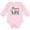 AD-Pink, variant on Inktastic Donate Life-Be an Organ Donor Boys or Girls Long Sleeve Baby Bodysuit