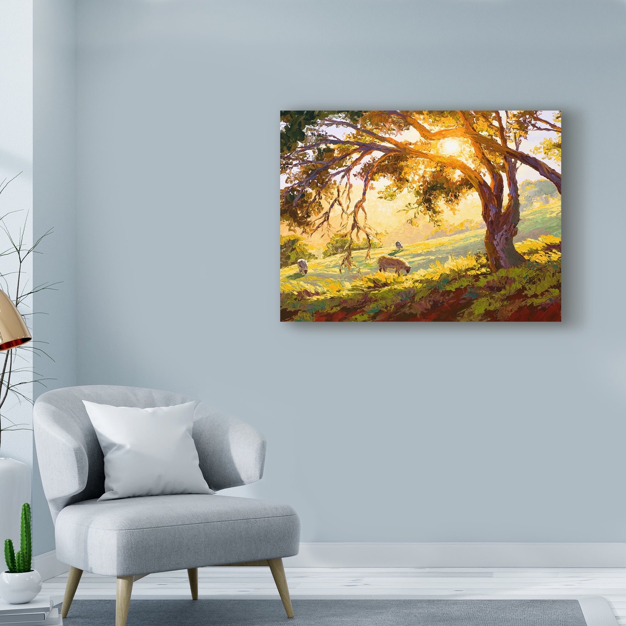 Trademark Fine Art 'Restful Radiance' Canvas Art by Erin Dertner