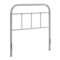 thumbnail image 1 of Modway Serena Metal Stainless Steel Adjustable Height Headboard, Twin, Gray, 1 of 5
