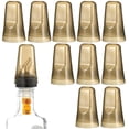 thumbnail image 1 of Pour Spout Cover, 10PCS Dust-Proof Liquor Bottle Covers, Translucent Plastic Liquor Pourer Cover, BPA Free Liquor Bottle Dust Cap Universal for Most Bottles, 1 of 5