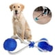 thumbnail image 1 of Juguete azul para mascotas, pelota de goma con ventosa, cuerda para masticar, pelota interactiva, cuerda de entrenamiento para cachorros para limpiar los dientes., 1 of 5