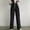 Black, variant on Idoravan Women's Size Pants Fashion Women Trousers Full Pants Casual Straight Solid Color Suit Pants