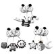 thumbnail image 4 of Juguete de cuna infantil suave para recién nacidos, cuna, cama, cochecito, juguete en espiral, asiento de coche, sonajeros educativos, toalla, juguetes para bebés de 0 a 12 meses, nuevo, 4 of 5