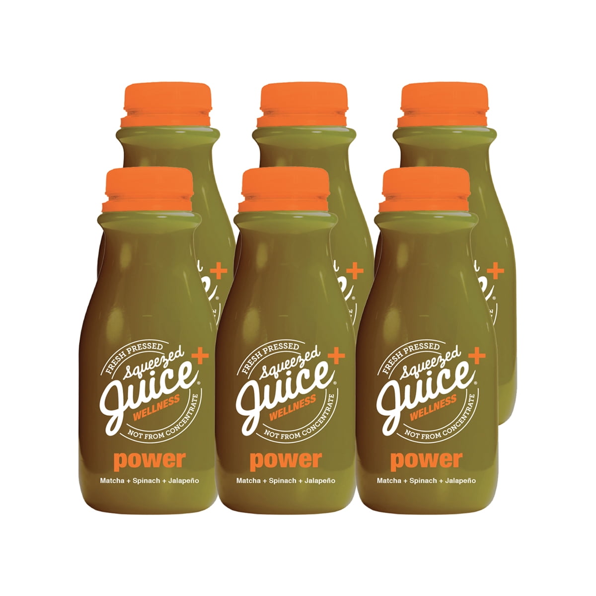 Squeezed Juice Functional, POWER 11 FL OZ SingleServe Bottles, 6