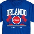thumbnail image 3 of Coca-Cola - Since 1886 - Orlando & Palm Trees - Men's Short Sleeve Graphic T-Shirt, 3 of 5