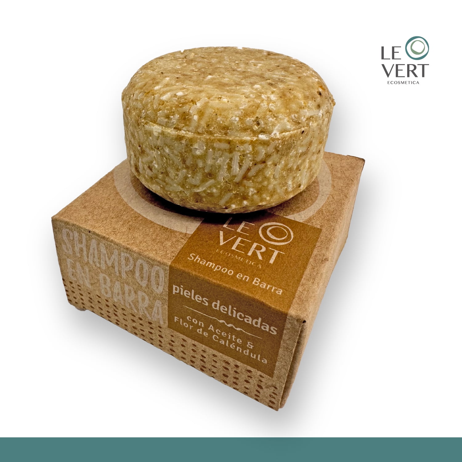 Shampoo En Barra Le Vert Pieles Delicadas O Niños Knasta Chile