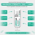 thumbnail image 3 of CLEAR 40, 40% Urea Gel, 8 oz w/Tea Tree & Coconut Oil, Aloe Vera Extract, Works on Calluses & Corns, Moisturizes & Softens Cracked Heels, Feet, Elbows, Hands, Nails, Superior Hydration to Urea Creams, 3 of 7