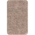 thumbnail image 2 of Rugs.com Bano Everyday Bath Mat Collection Rug – 1' 8 x 2' 7 Taupe Machine Washable Shag Bath Mat, Extra Soft and Absorbent, Non-Slip, Quick Dry, Perfect for Bathroom, 2 of 8