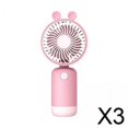 thumbnail image 1 of 3xMini Ventilador Portátil, Ventilador Personal Multifuncional De Viento Fuerte Para Viajes De Verano, 1 of 8