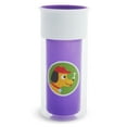 thumbnail image 4 of Munchkin Miracle 360 Insulated Sippy Cup, Includes Stickers to Customize Cup, 9 Ounce, Purple, 4 of 7