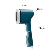 Rowenta Handheld Garment Steamer, Blue and White