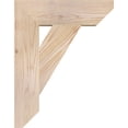 thumbnail image 3 of Ekena Millwork 3 1/2"W x 14"D x 18"H Traditional Slat Smooth Bracket, Douglas Fir, 3 of 4