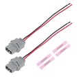 thumbnail image 1 of Unique Bargains 33513-S50-003 Soporte del socket de la bombilla de luz de reversa con arnés de cable para Honda Accord 1998-2017 para Acura MDX 2001-2006 2-Pin Reemplazo 645-933 2PCS, 1 of 7