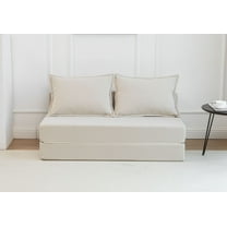 Versatile Floor Couch Bed with Backrest and Pillow Great for Living Room Dorm Guest Room or Home Office Spaces