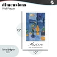 thumbnail image 3 of Matisse The Blue Room Wall Plaque Art, design by Vintage Hustle, 3 of 8