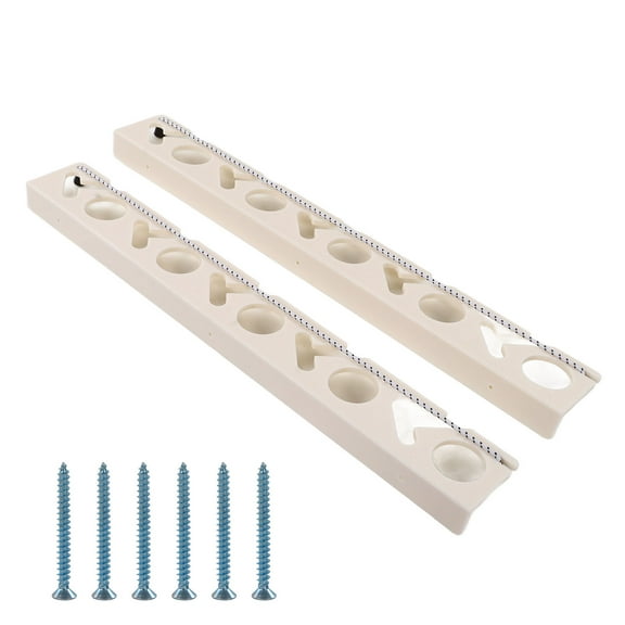 Fishing Rod Holder Wall Mounted Strong Durable ABS 10 Rods Storage Fishing Pole Rack for Rod Storage Display