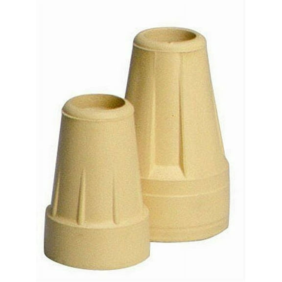 Carex Extra Large Crutch Tips, 7/8", Tan