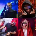 thumbnail image 5 of Light Up Glasses Luminous LED Mask Bluetooth LED Shining Glasses Electronic Visor Glasses for Party, 5 of 5