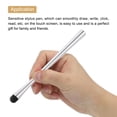 thumbnail image 3 of 3pcs Stylus Pens for Touch Screens Slim Universal Capacitive Stylus Pen with 3 Extra Tips, Black/Silver/Green, 3 of 6