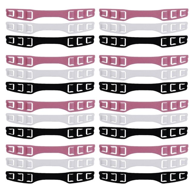 24 Uds. Ganchos De Extensión De Empuñaduras De Oreja Unisex Flexibles, Fijación De Dolor De Oído, Protección Segura Para Los Oídos SM SunniMix Ganchos de extensión de orejeras