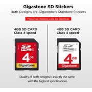 Gigastone 4GB SDHC Flash Memory Card