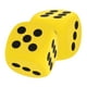 thumbnail image 3 of ColoMX Dados grandes de espuma Eva, dados de juego de espuma de colores para aula y juegos de fiesta, dados grandes de espuma, 2 uds., 3 of 7