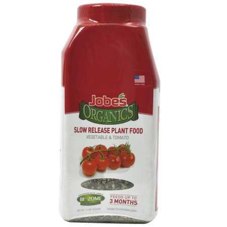 Jobe’s Organics 1lbs. Slow Release Vegetable and Tomato Granular Plant (Best Organic Tomato Plant Food)