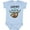 AE-Light Blue, variant on Gramps Loves Me Cute Sloth and Baby Boys or Girls Baby Bodysuit