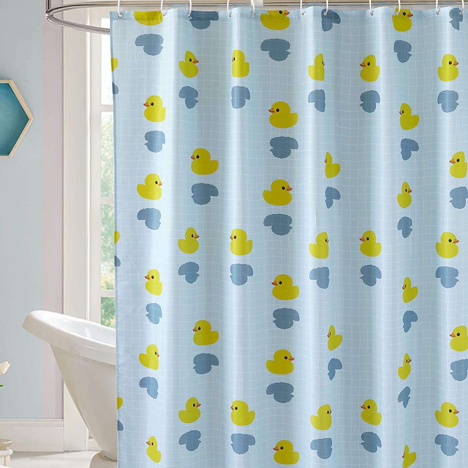 Shower Curtain Mould Proof Fabric, What Are Most Shower Curtains Made Of