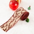 thumbnail image 2 of HBFAGFB Christmas Decorations Party Home Decor Cartoon Stickers Burlap Webbing Decorations F, 2 of 4